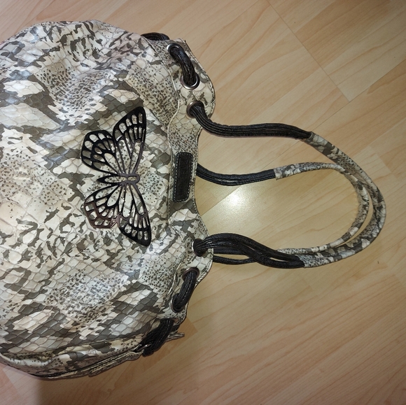 Backbone Faux Snake Leather Pet Purse - Picture 11 of 12